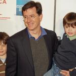 Stephen_Colbert_and_sons_by_David_Shankbone.jpg